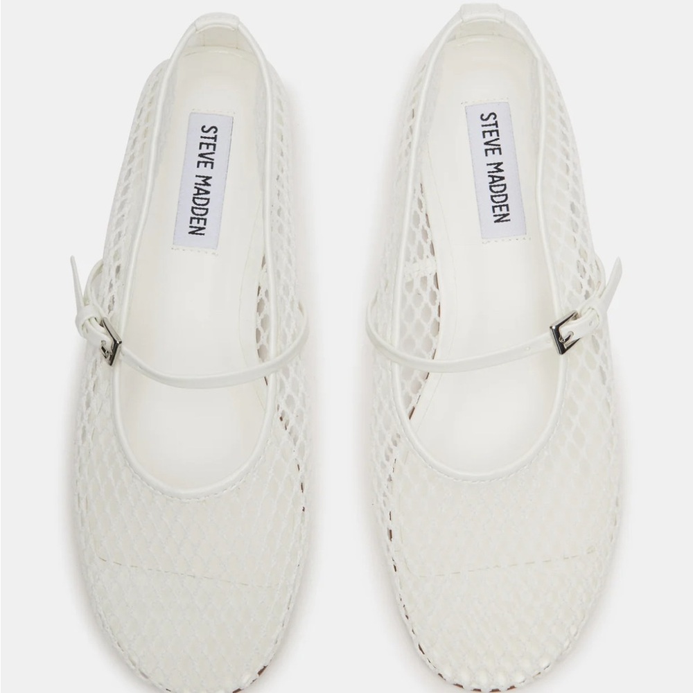 Steve madden raffia flats NWOT